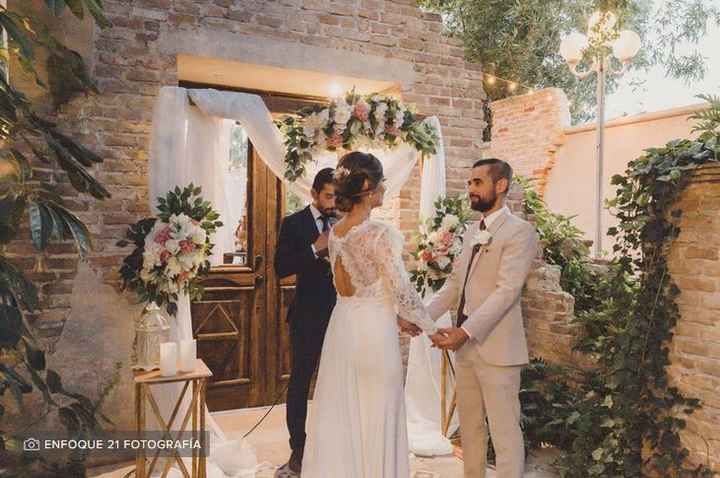 Boda íntima y en casa - 1