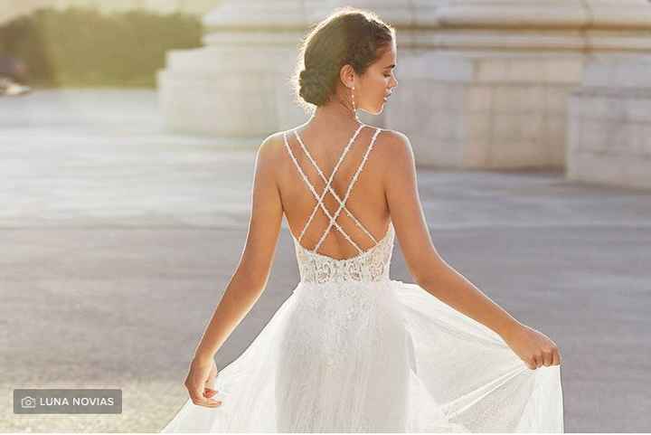 4 escotes en la espalda para tu vestido de novia - 1
