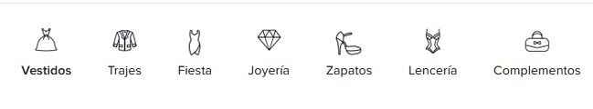 ¿Cómo encontrar vestidos y trajes en la app? - 2