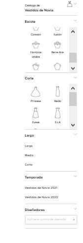 ¿Cómo encontrar vestidos y trajes en la app? - 3