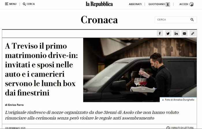 Banquete estilo drive in - 1