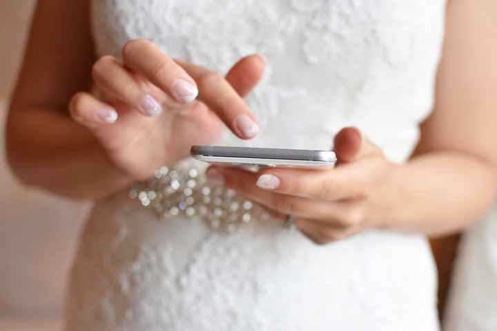 Que solo la novia se hace cargo de toda la organización - 1