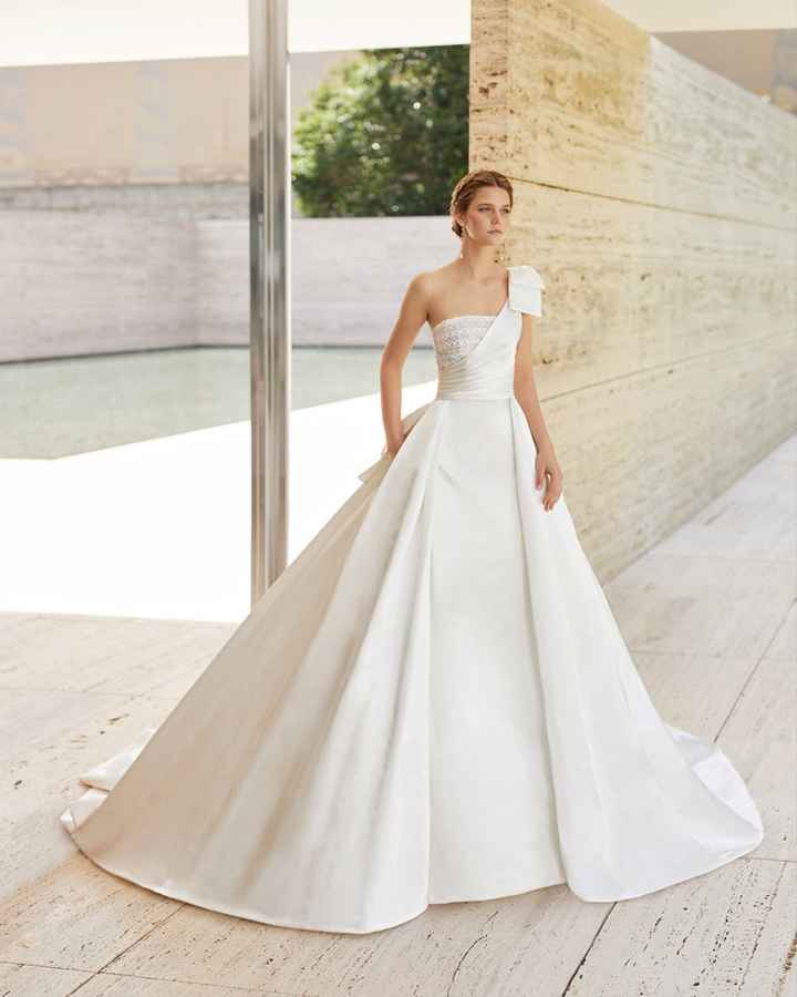 4 vestidos de novia con moños 🎀👰 - 2