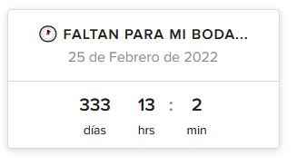 ¿Cuánto marca ya vuestro contador? - 1