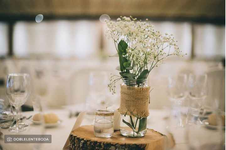 Tarros de cristal para decorar tu boda = ¡inspiraciones! - 3