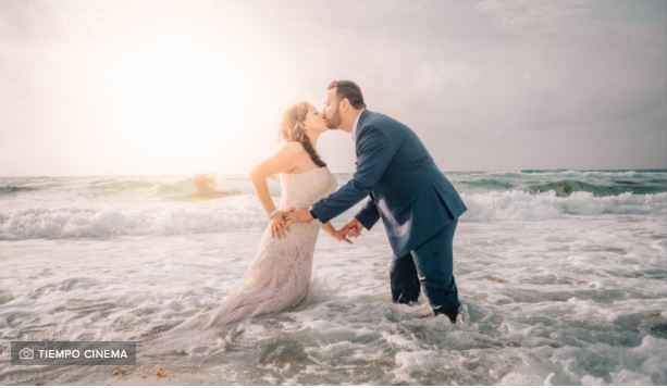 Sesión trash the dress en la playa, ¡VOTA! - 1