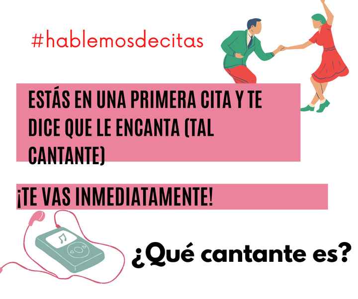 #hablemosdecitas ¿Qué cantante es? - 1