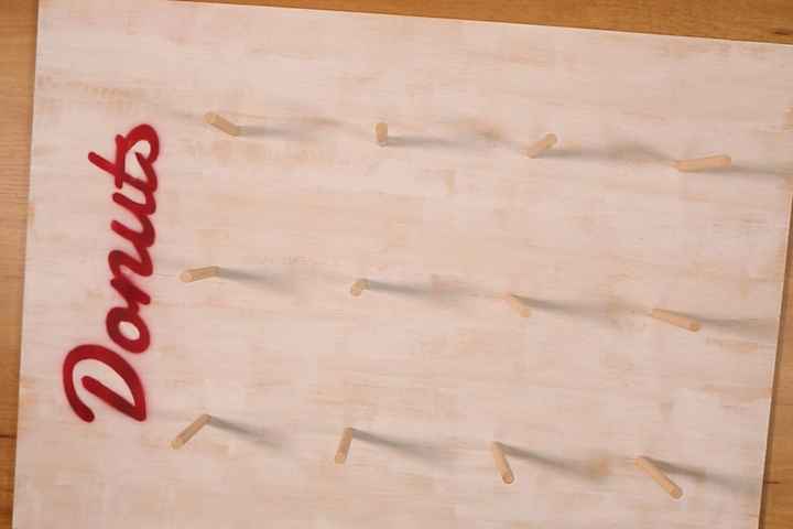 Tablero de donas, DIY en pocos pasos - 7