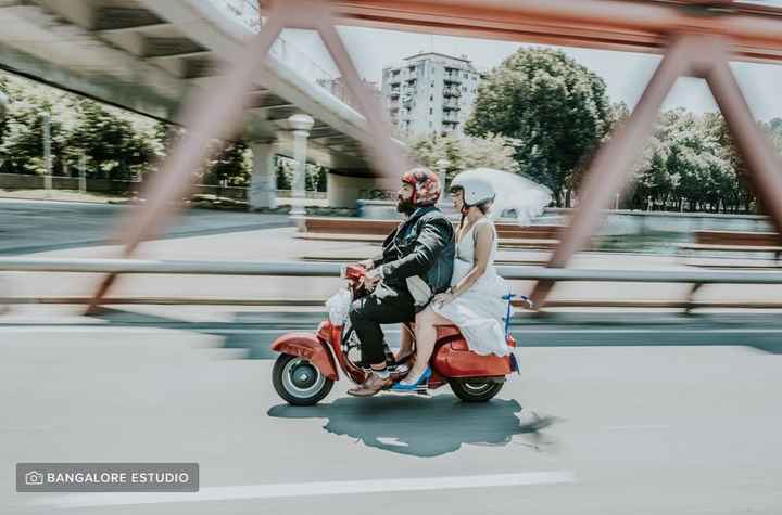 Vespas y bodas, ¡un match hermoso! - 1