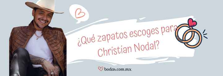 Escoge los zapatos de Christian Nodal - 1