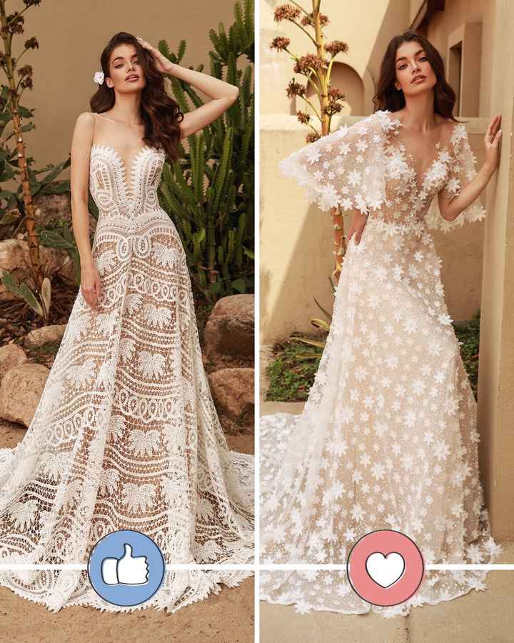 ¿Qué vestido de novia prefieres? - 1