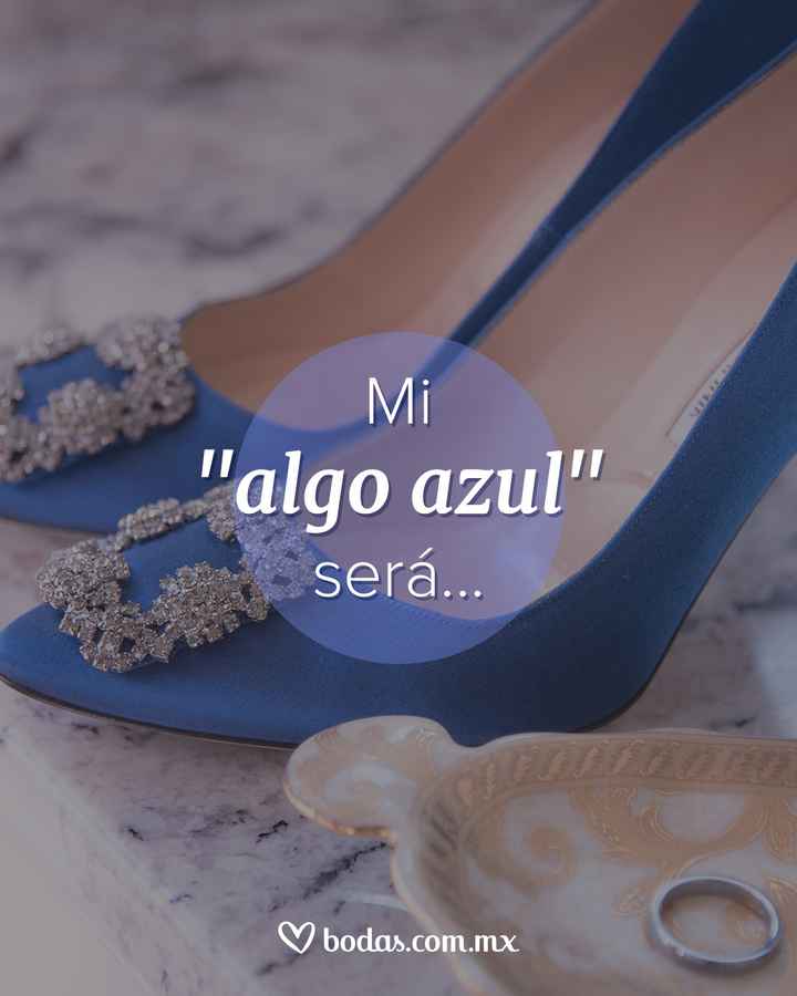 ¿Vas a seguir la tradición de llevar algo azul? - 1