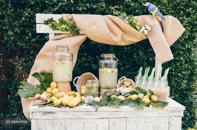 Barra libre de aguas frescas para la boda - 1