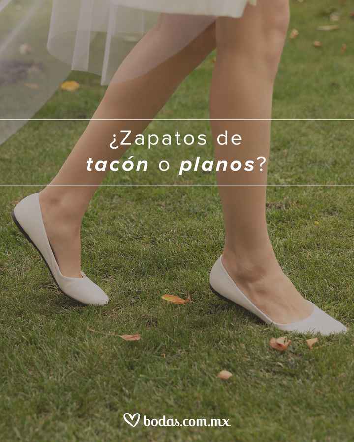 ¿Zapatos de tacón o planos? - 1