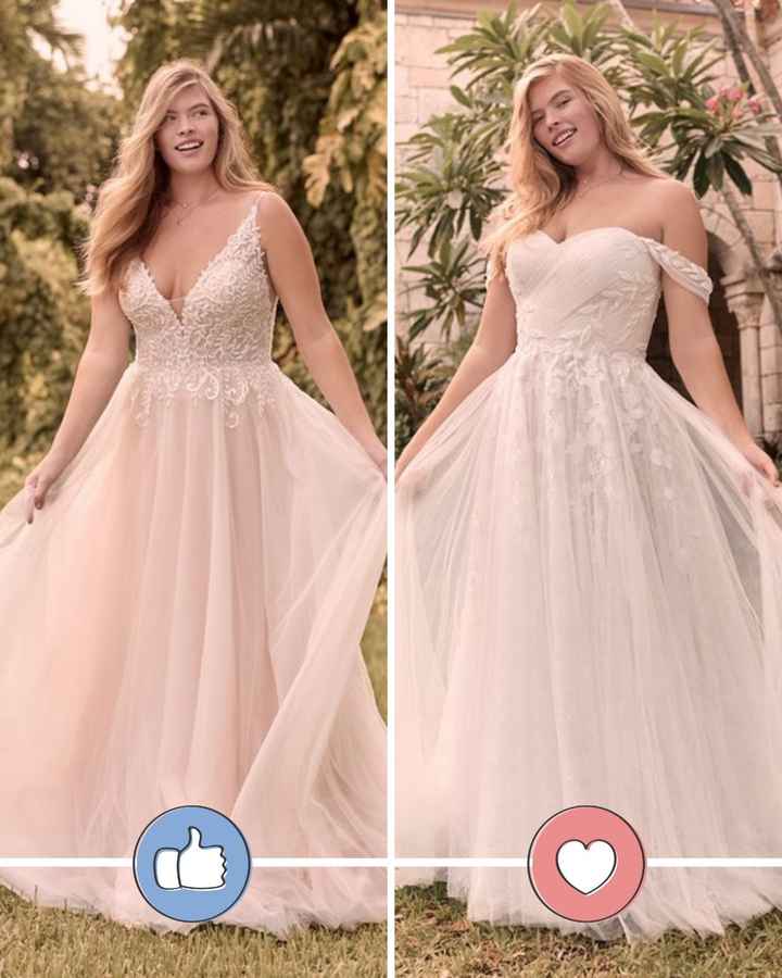 Batalla de vestidos escote 🥊 - 1