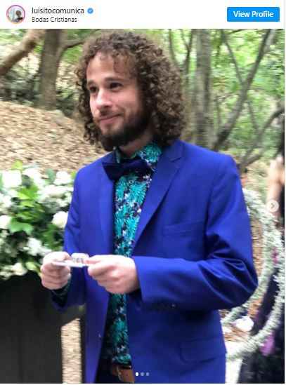 Luisito Comunica y sus looks de boda - 2