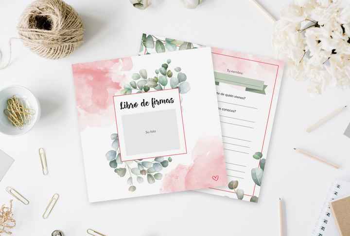 Tus peores pesadillas en la boda te dan un libro de firmas 📖🎁 - 1
