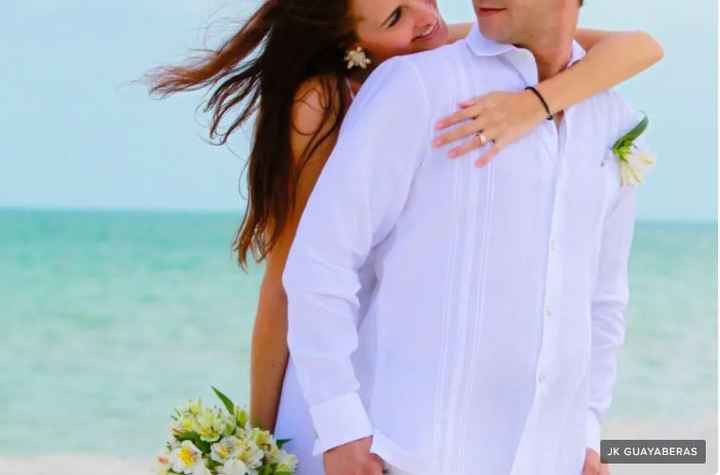 Novio, ¿te gusta esta guayabera para tu boda? - 1