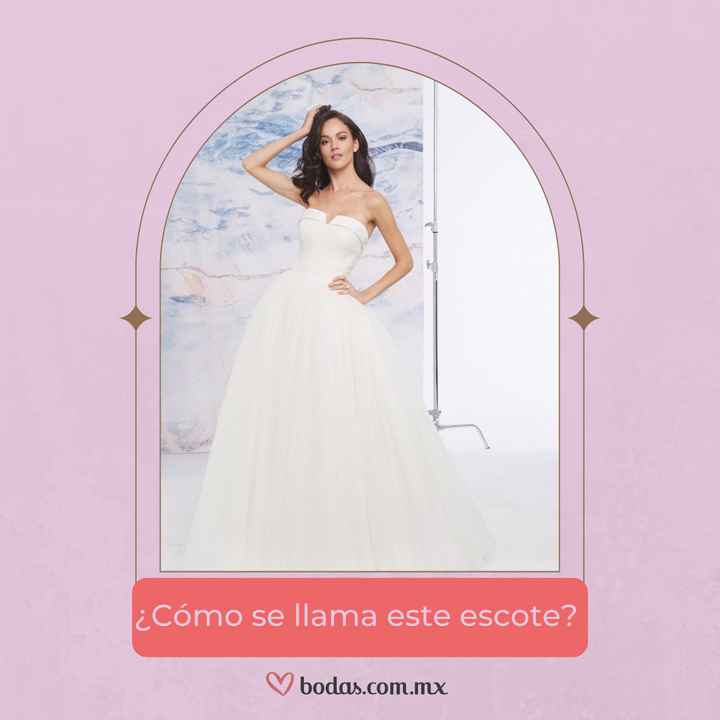¿Cómo se llama este escote?👗 - 1