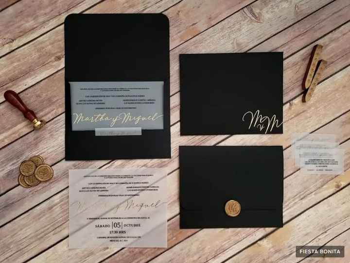 ¿Qué nombre va primero en la invitación de una boda? - 1