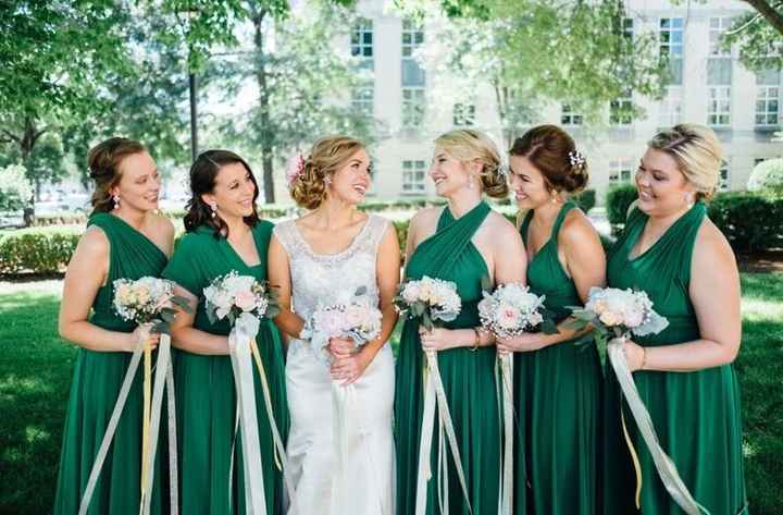 ¿Cuánto cuesta un vestido de dama de honor? 👗 - 1