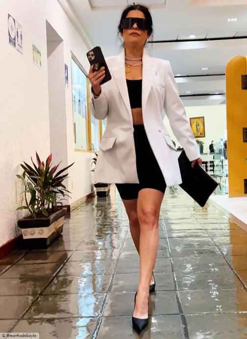 Martha Debayle y los biker shorts, ¿inspiración de look? - 2