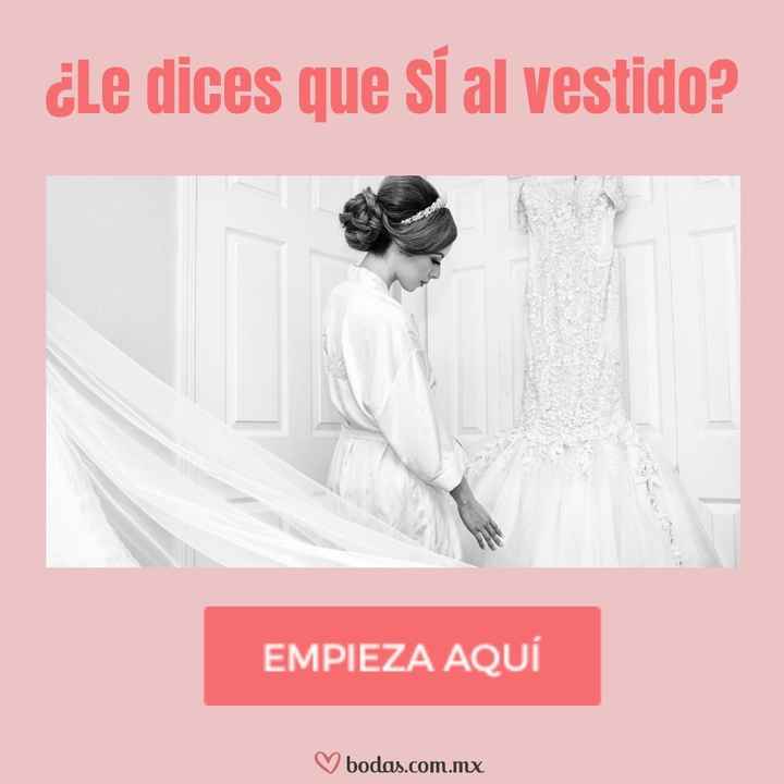 ¿Le dices que SÍ al vestido? 👰 - 1