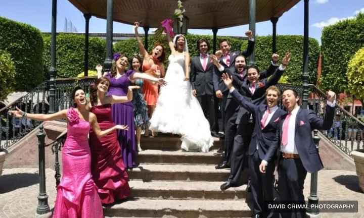 ¿Tu pareja y tú tendrán damas y bestmen? - 1