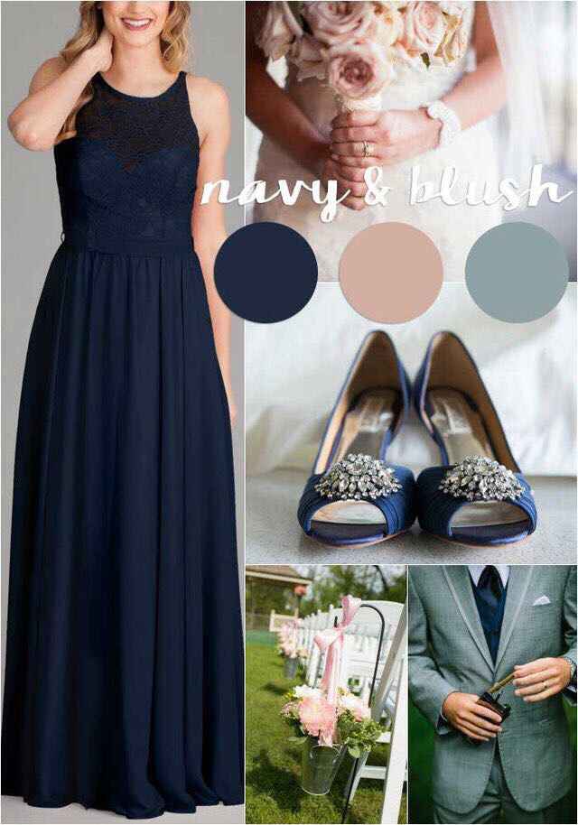 Combinación de colores en blanco y azul - 2