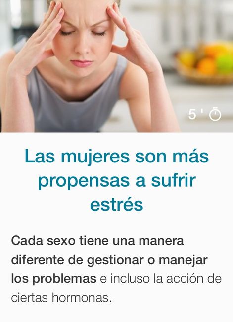 Mujeres ¿más propensas a sufrir estrés? - 1