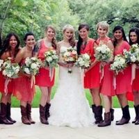 Y sus damas? que vestidos usaran? largos cortos? y que color? - 1