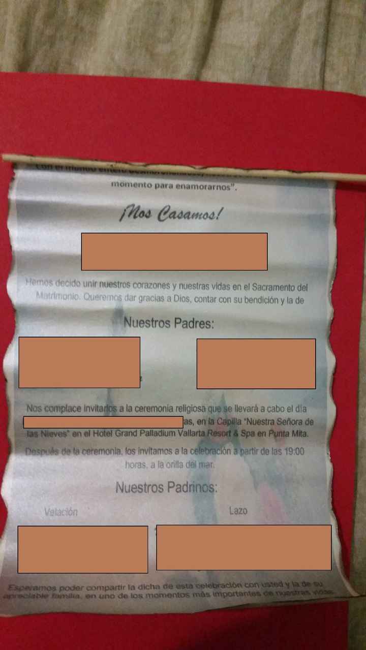 invitación