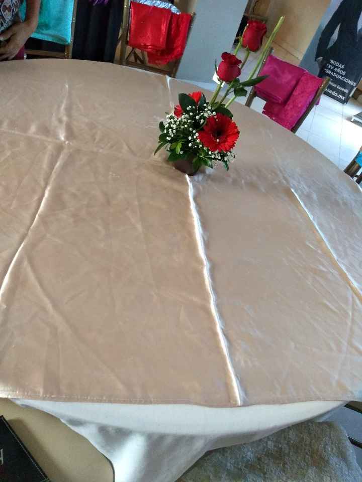 No me convence el color de la mantelería - 1