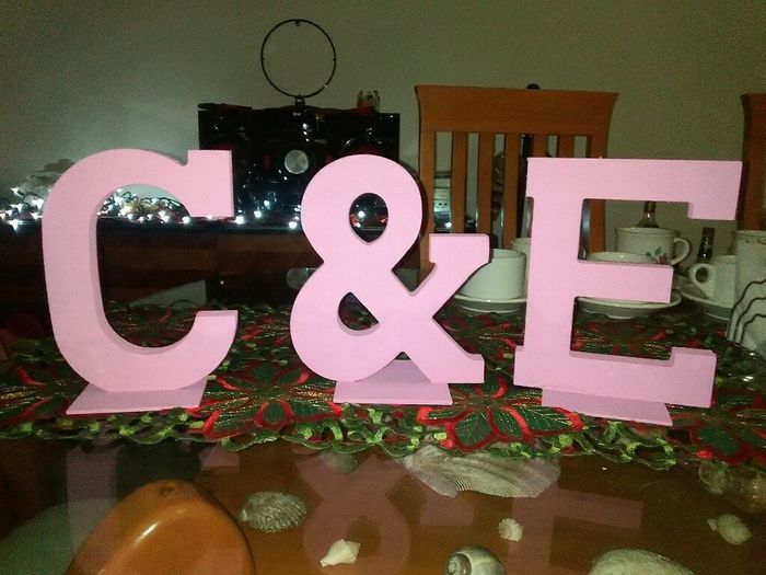  Mis letras diy  para más d novios - 3