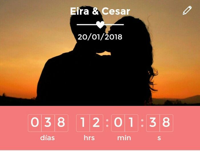 ¿Cuánto tiempo falta para tu boda? - 1