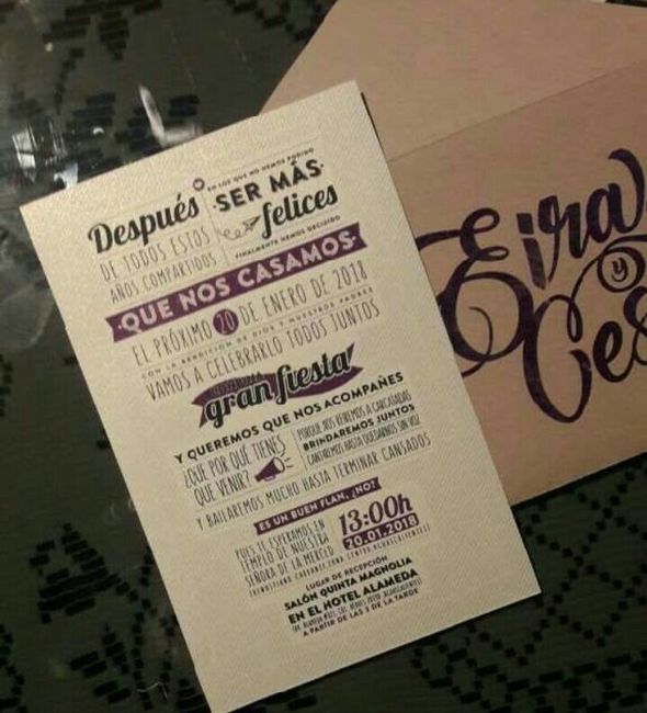 Como son tus invitaciones ??? - 1