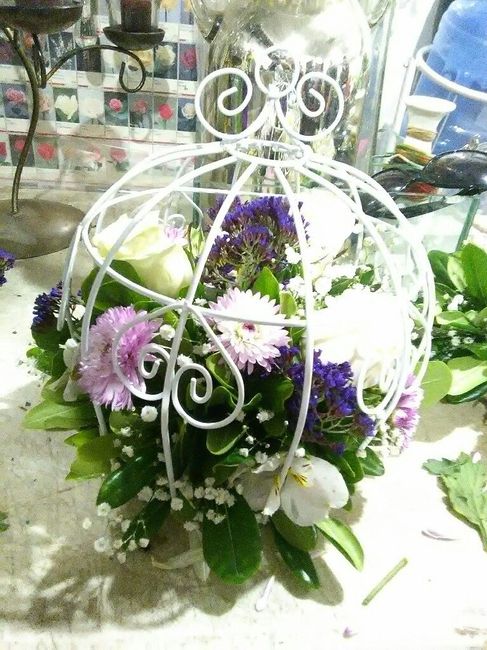  Prueba d centros de mesa💮🌹🌼 - 3