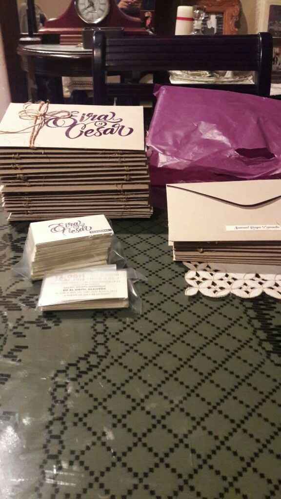  Invitaciones listas 😍🤗 - 1