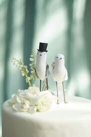 Figuras diferentes para pastel de boda - 2