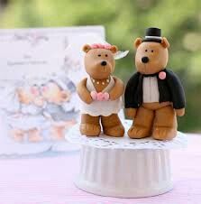 Figuras diferentes para pastel de boda - 3