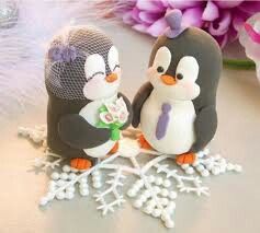 Figuras diferentes para pastel de boda - 4