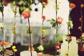 Decoración de flores suspendidas - 4