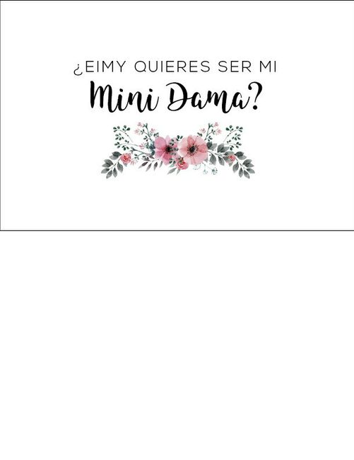 Invitación oficial de damas - 2