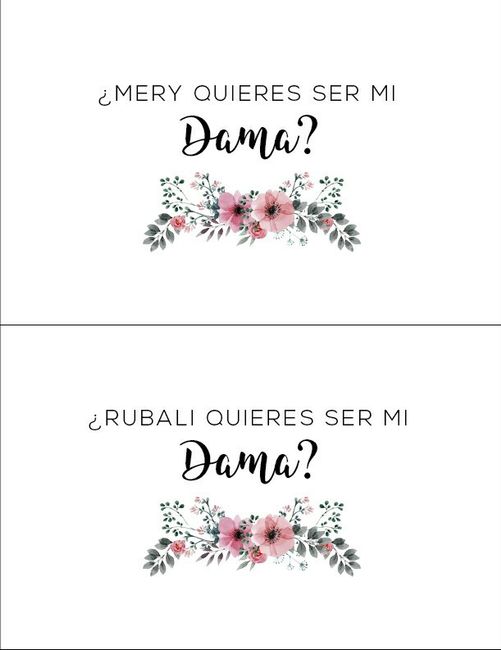 Invitación oficial de damas - 3
