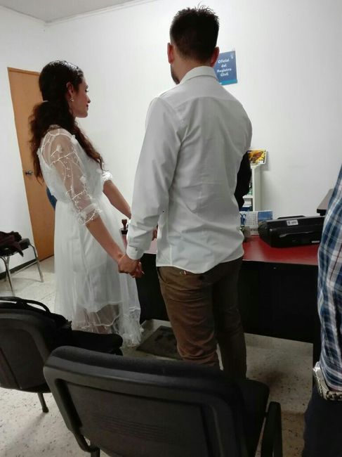  Casados al civil 😍🤗 - 2