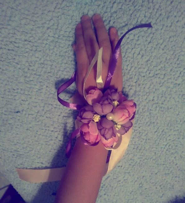  Llegaron mis corsages para mis damas 💜 - 2
