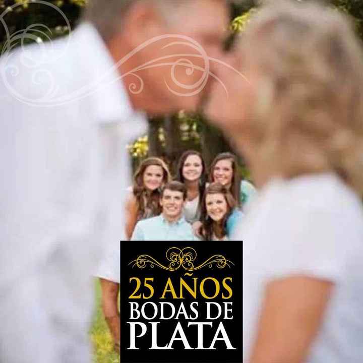 25 AÑOS DE CASADOS
