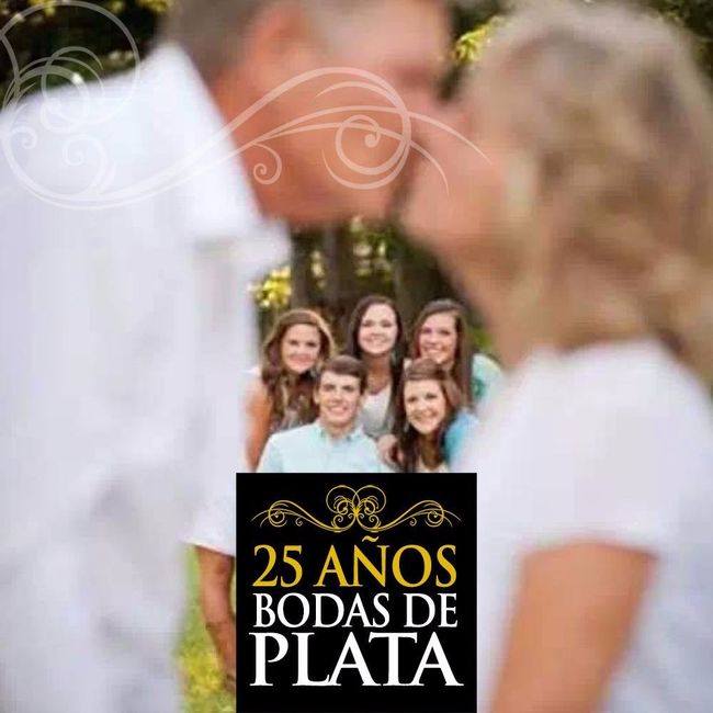 25 AÑOS DE CASADOS