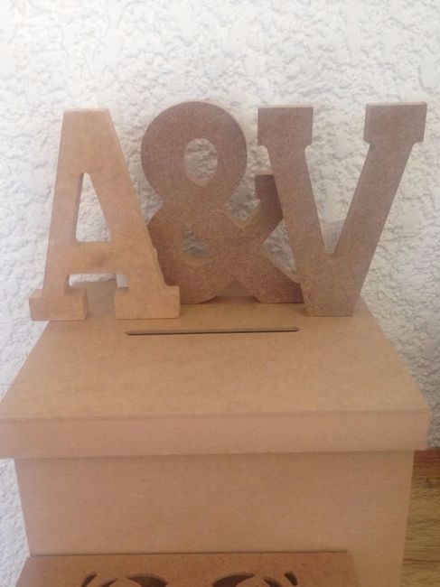 Caja e iniciales