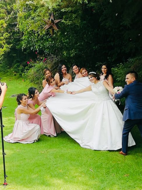 Damas de honor del mismo color Siiiii! - 1